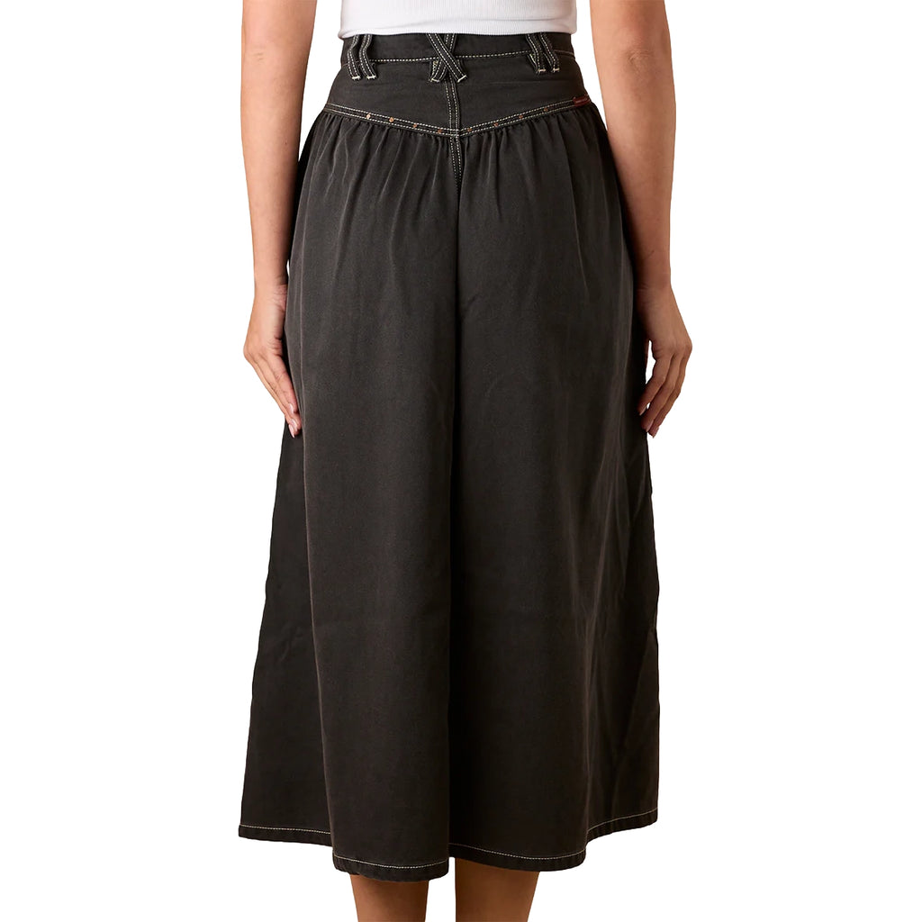 Ringers Western Womens Sarina Midi Skirt (225062RW) Washed Black