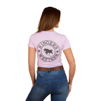 Ringers Western Womens Signature Bull Classic Fit S/S Tee (220016RW) Lilac/Charcoal