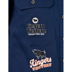 Ringers Western Womens Trail Blazer Full Button L/S Work Shirt (225073RW) Navy Pocket Detail