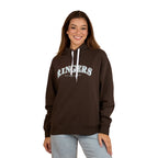 Ringers Western Womens Varsity Hoodie (223081RW) Charcoal Front