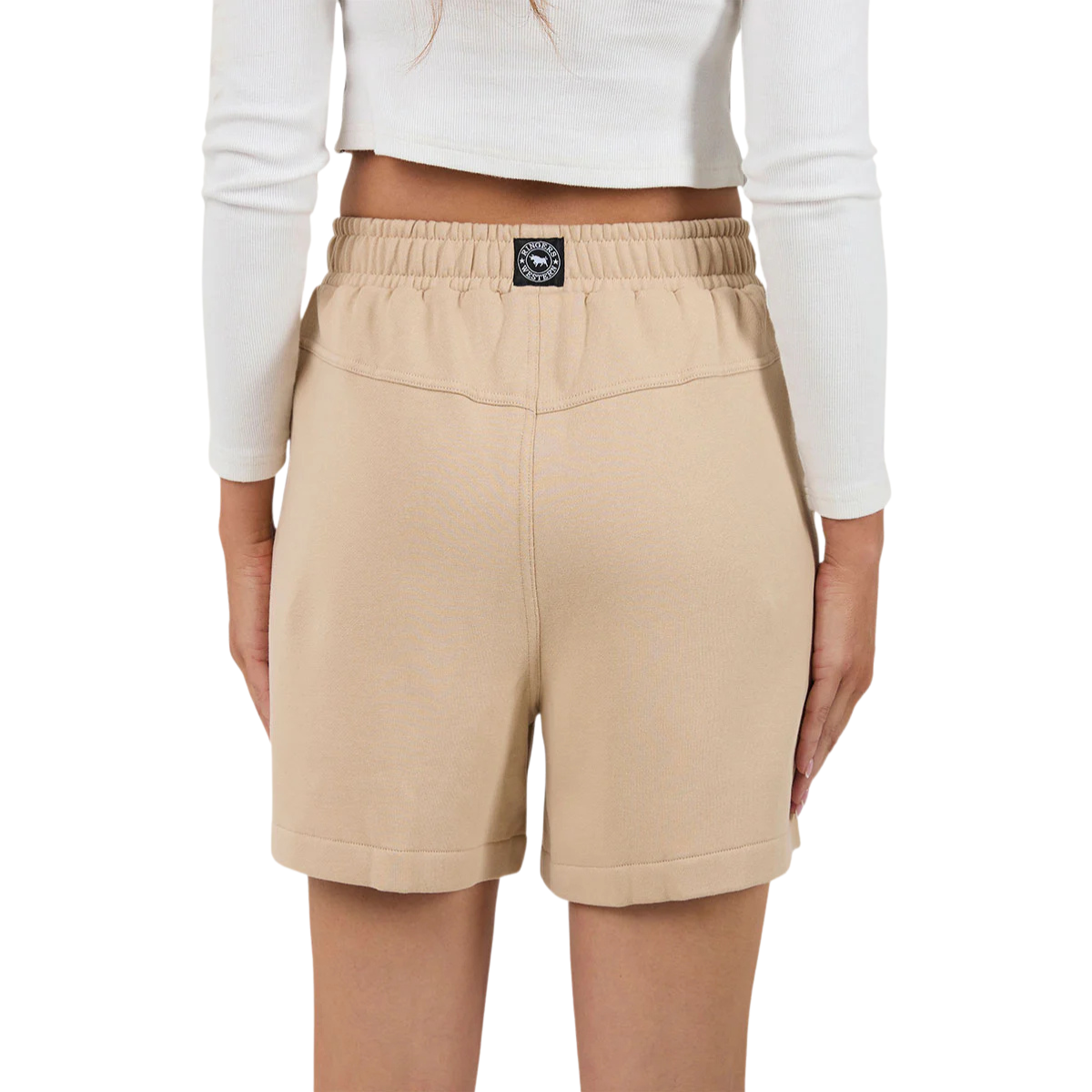 Ringers Western Womens Weekend Trackshorts (225034RW) Dark Sand