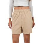 Ringers Western Womens Weekend Trackshorts (225034RW) Dark Sand