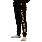 Ringers Western Childrens Durango Trackpants (323013RW) Black with White Print