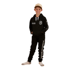 Ringers Western Childrens Durango Trackpants (323013RW) Black with White Print