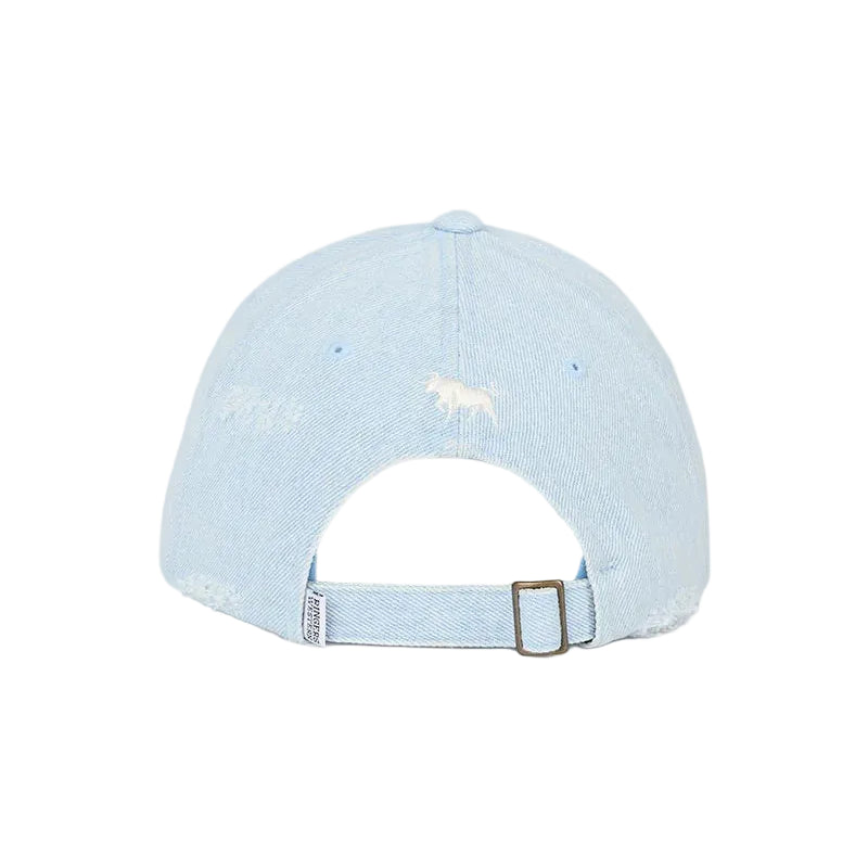 Ringers Western Distressed Denim Baseball Cap (625125RW)  Vintage Light Blue