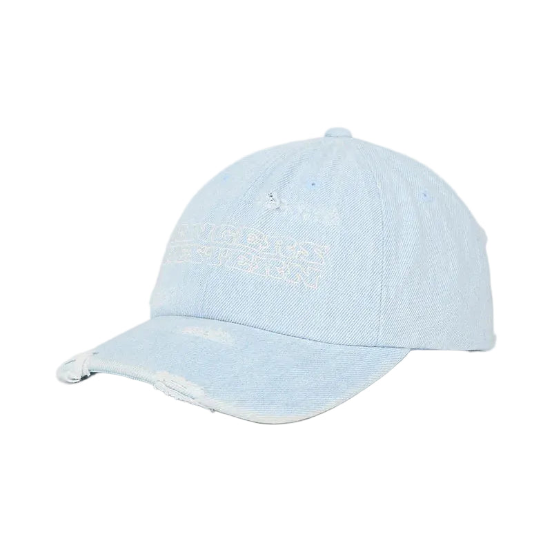 Ringers Western Distressed Denim Baseball Cap (625125RW)  Vintage Light Blue