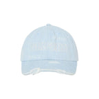 Ringers Western Distressed Denim Baseball Cap (625125RW)  Vintage Light Blue