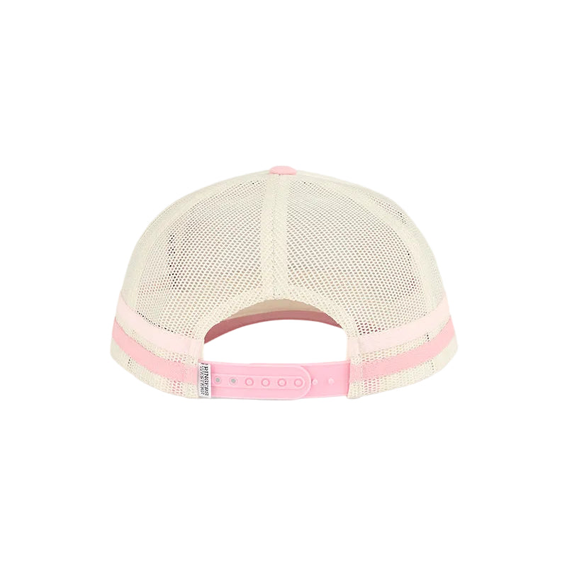 Ringers Western Girls Cross My Heart Foam Trucker Cap (425155RW)  Bone/Dusty Pink