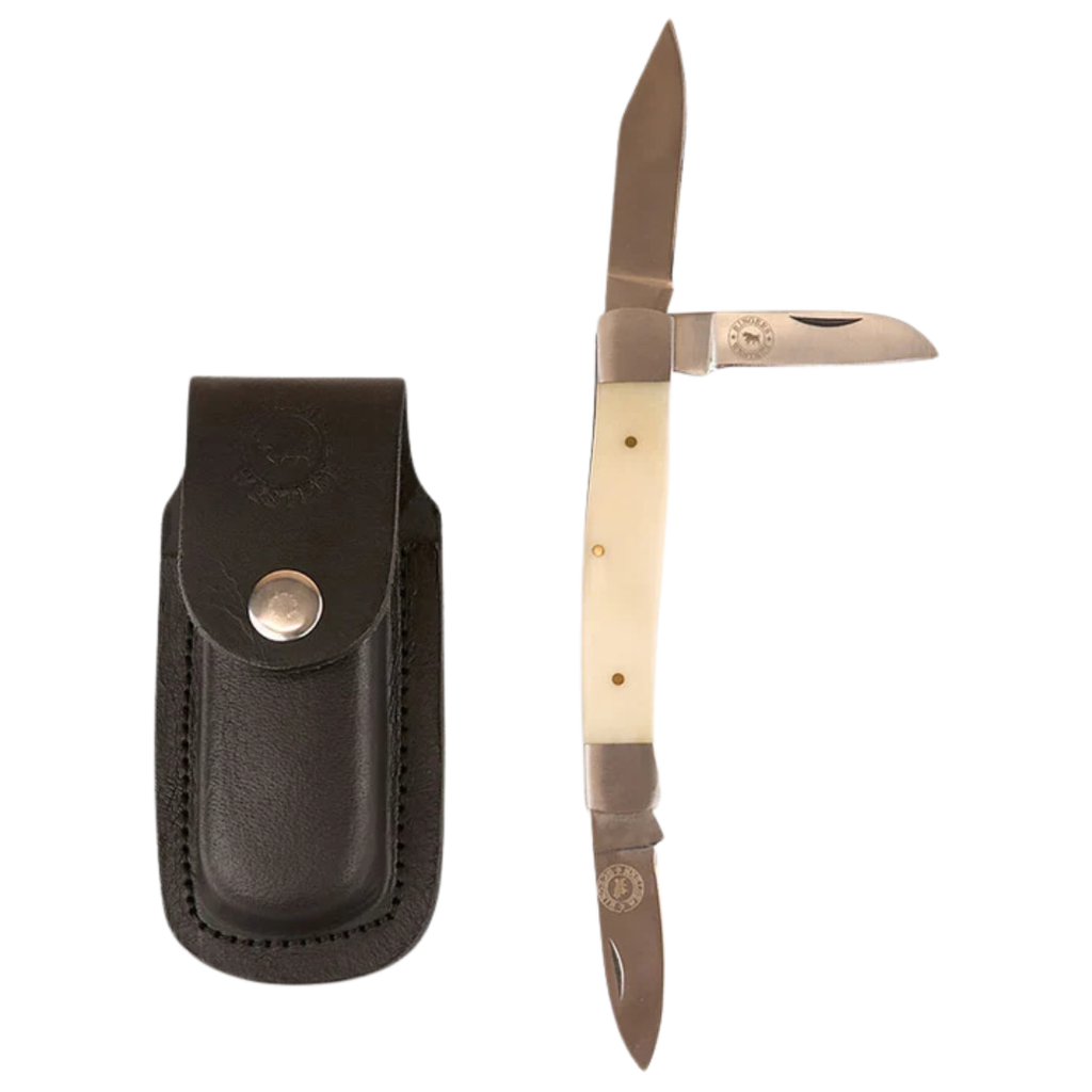 Ringers Western Head Stockman Pocket Knife (425078RW) Brown