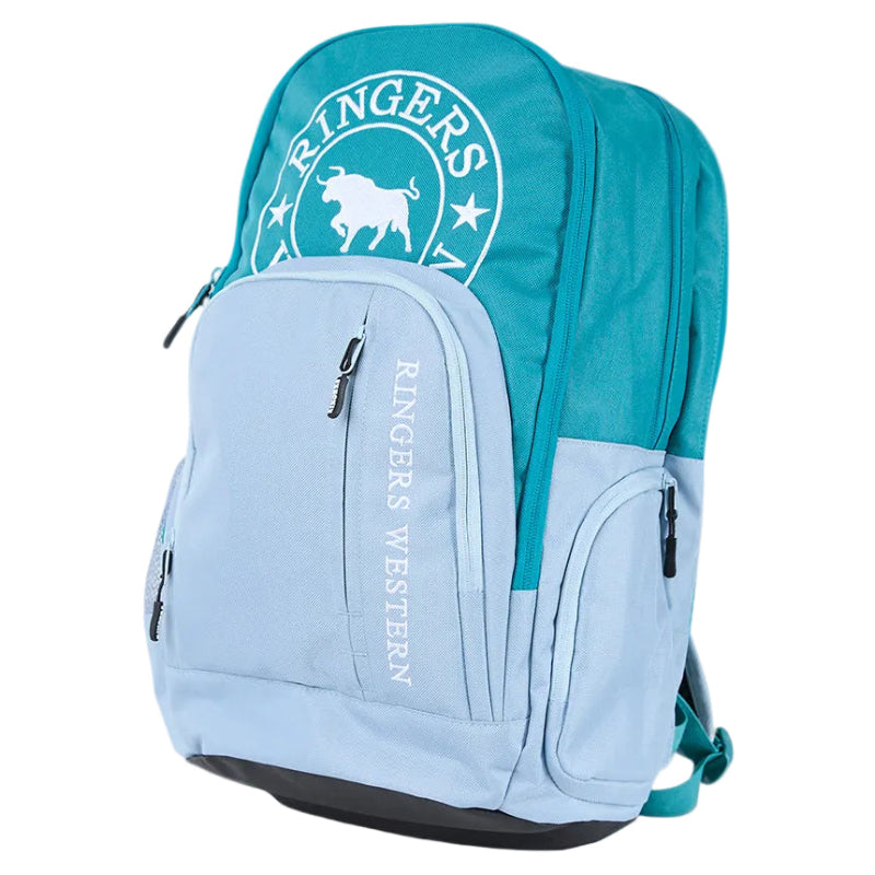 Ringers Western  Holtze Backpack  (721080RW)  Teal/Light Blue