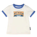 Ringers Western Infants Dust N Ropes S/S Ringer Tee (625043RW)  Off White/Blue