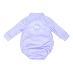 Ringers Western Infants Signature Bull L/S Fishing Jersey Romper  (425119RW)  Lilac