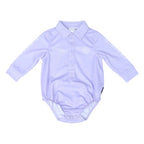 Ringers Western Infants Signature Bull L/S Fishing Jersey Romper  (425119RW)  Lilac