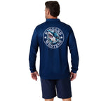 Ringers Western Man Eater L/S Fishing Jersey (625047RW) Dark Navy