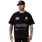 Ringers Western Mens Chad S/S Box Fit Tee (125135RW)  Black Wash