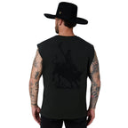 Ringers Western Mens Dust Devil Box Fit Tank (125201RW)  Charcoal