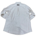 Ringers Western Mens Fieldstone L/S Linen Shirt (125173RW)  Sand