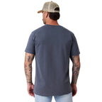 Ringers Western Mens Wild Ridge Eagle Stock Fit S/S Tee (125186RW) Washed Black