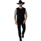 Ringers Western Mens Wild Side Relaxed Fit Tank (125203RW)  Black