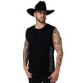 Ringers Western Mens Wild Side Relaxed Fit Tank (125203RW)  Black
