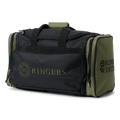 A black and army Ringers Western Rider Go Sports Bag (625130RW)  duffel bag with 'Ringers' branding on the front and side, photographed on a clean white background.