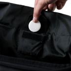 A black and army Ringers Western Rider Go Sports Bag (625130RW) showing a small inside compartment for valuables.