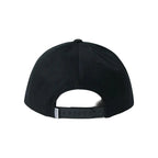 Black cap shown from the back on a white background.