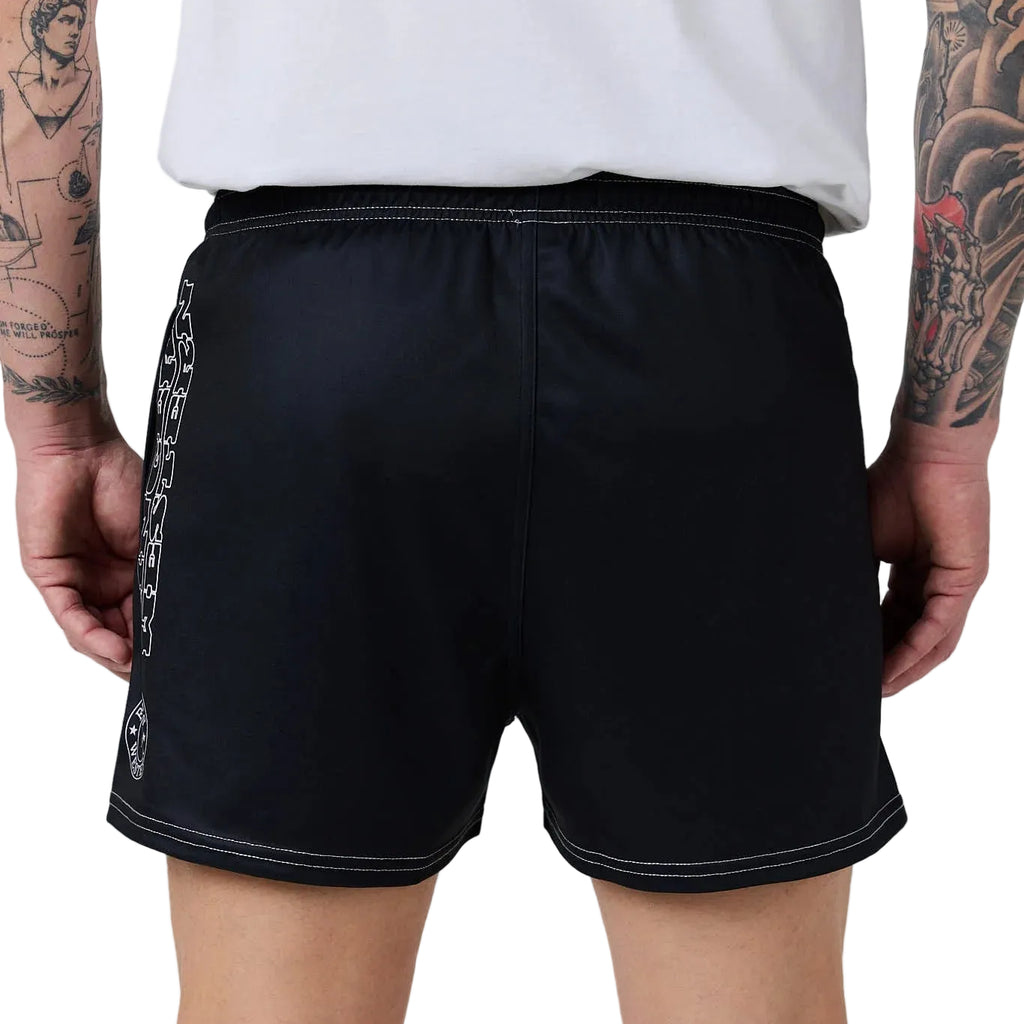 Ringers Western Unisex Dust Devil Unisex Footy Shorts (625109RW)  Black