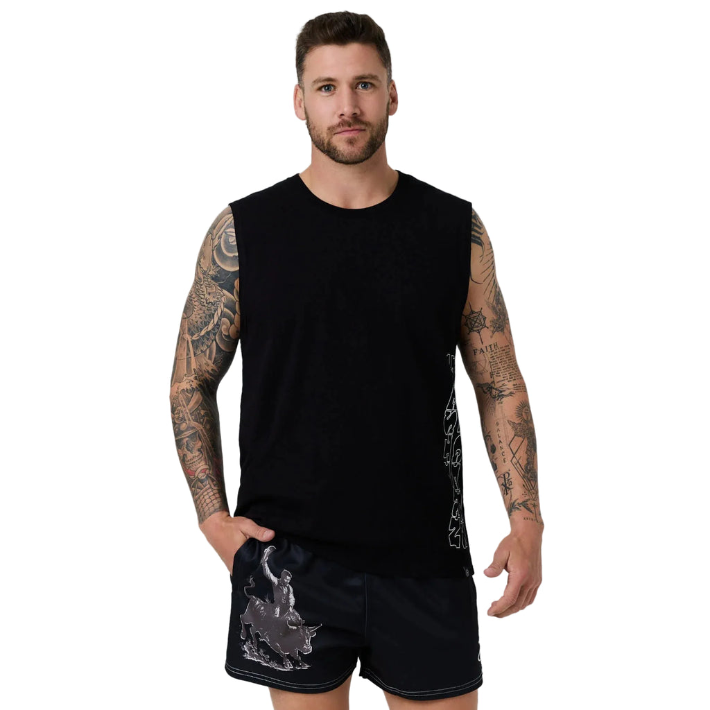 Ringers Western Unisex Dust Devil Unisex Footy Shorts (625109RW)  Black