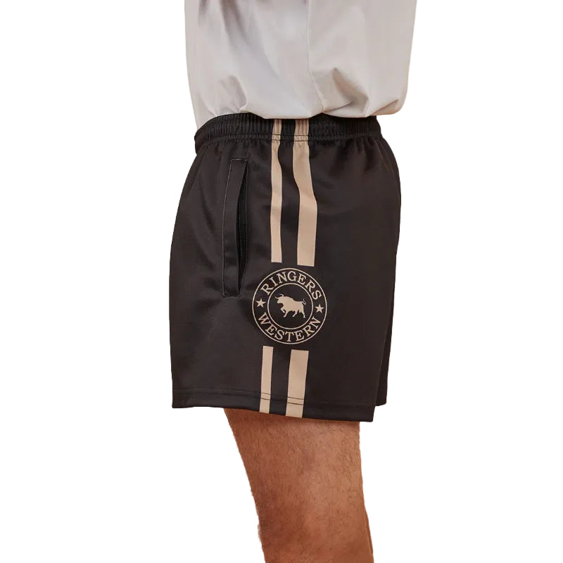 Ringers Western Unisex Footy Shorts (123049RW) Black 