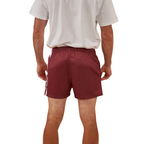 Ringers Western Unisex Footy Shorts (123049RW) Burgundy