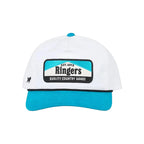 Ringers Western Unisex Rangers Roadhouse Cap (626022RW)  Off White/Teal