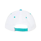 Ringers Western Unisex Rangers Roadhouse Cap (626022RW)  Off White/Teal