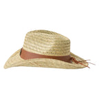 Ringers Western Unisex Sweetgrass Festival Straw Cowboy Hat (625126RW)  Tan
