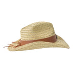 Ringers Western Unisex Sweetgrass Festival Straw Cowboy Hat (625126RW)  Tan