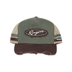 Ringers Western Unisex Worn Out Deep Fit Trucker Cap (625051RW)  Army/Chocolate