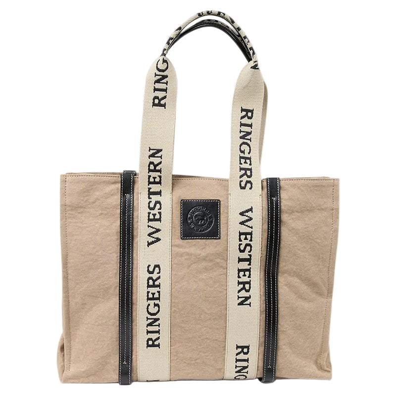 Ringers Western  Waxi Canvas Shopper Tote  (425017RW)  Black