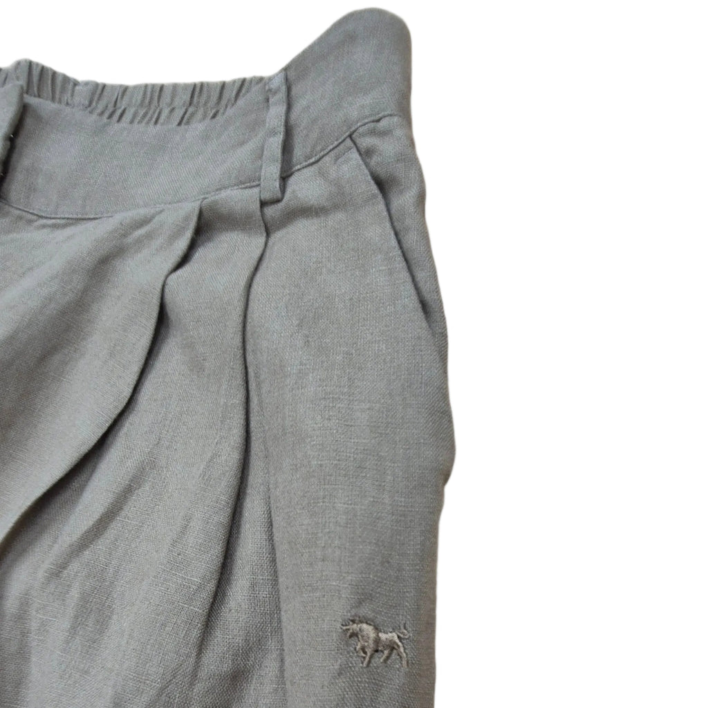 Ringers Western Womens Carly Linen Tailored Pants (225184RW)  Caramel