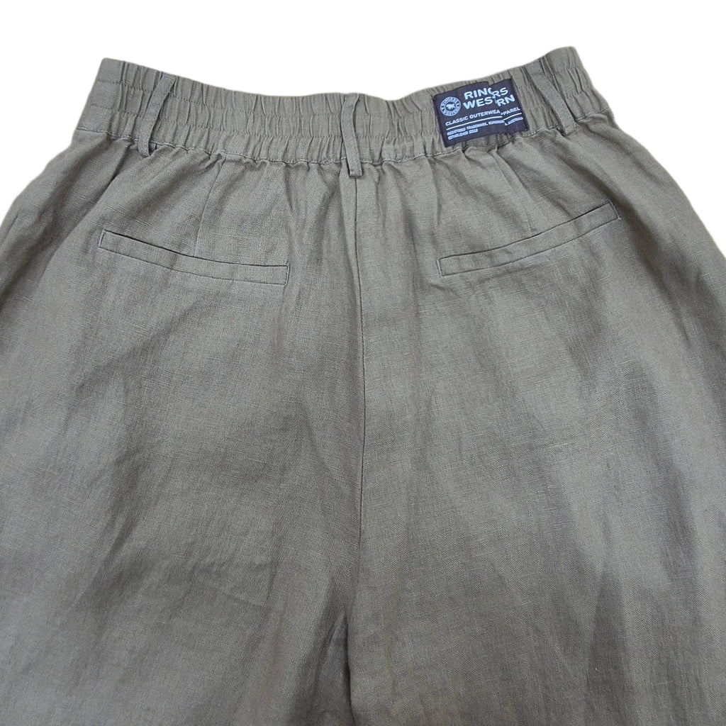 Ringers Western Womens Carly Linen Tailored Pants (225184RW)  Caramel