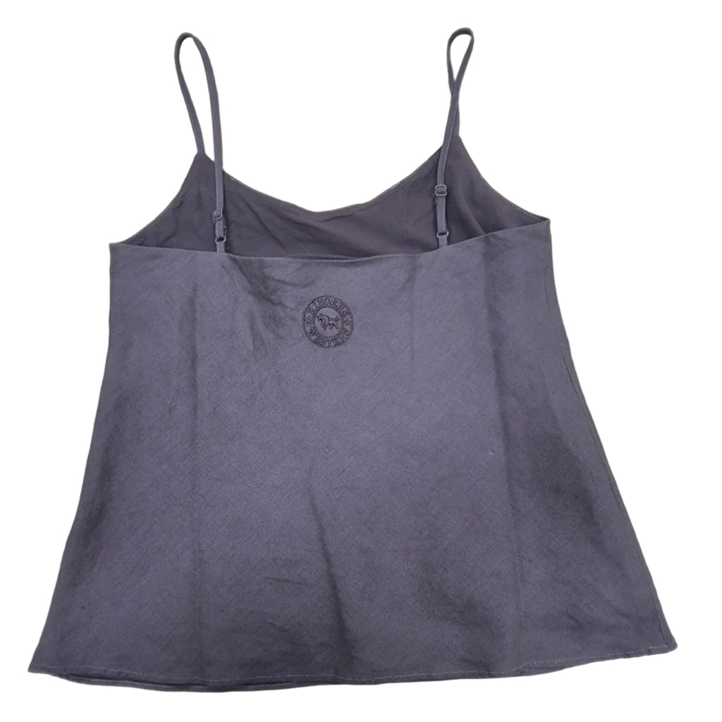Ringers Western Womens Carmen Bias Cut Linen Cami Top (225177RW)  Chocolate