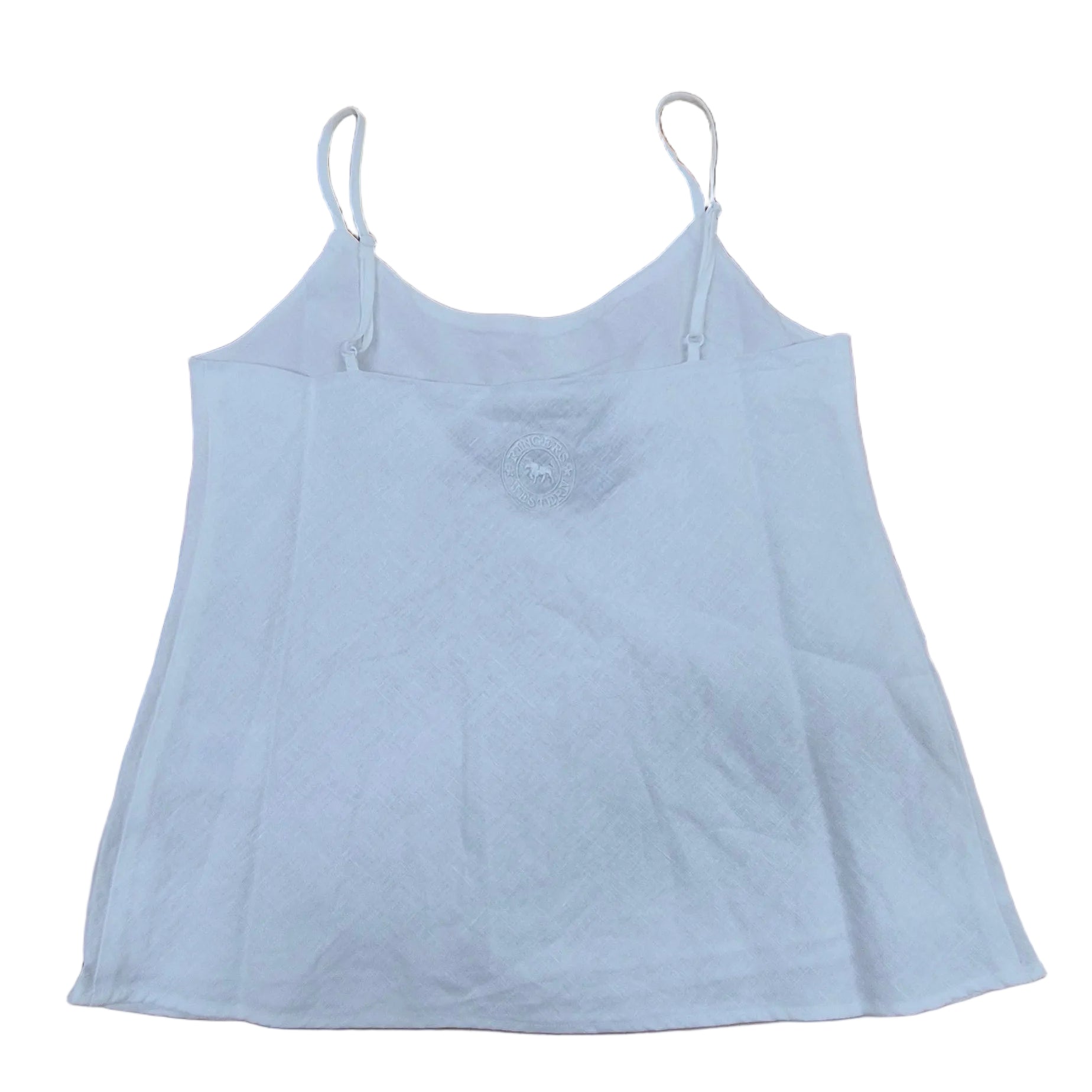 Ringers Western Womens Carmen Bias Cut Linen Cami Top (225177RW)  White