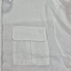 Ringers Western Womens Celine Oversized L/S Linen Shirt (225185RW)  White