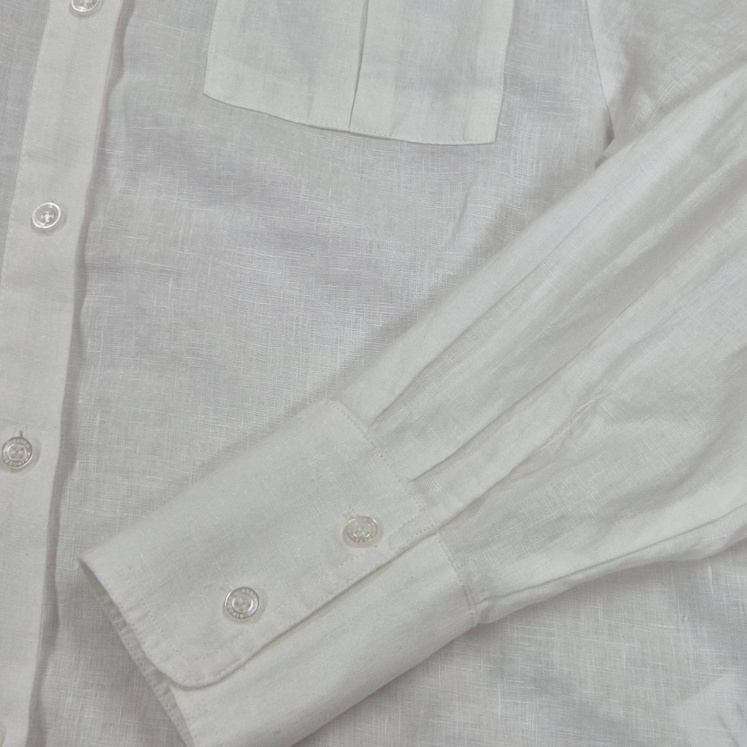 Ringers Western Womens Celine Oversized L/S Linen Shirt (225185RW)  White