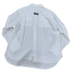 Ringers Western Womens Celine Oversized L/S Linen Shirt (225185RW)  White