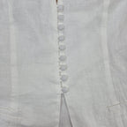 Ringers Western Womens Fallon Linen Halter S/S Top (225178RW)  White