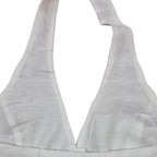 Ringers Western Womens Fallon Linen Halter S/S Top (225178RW)  White