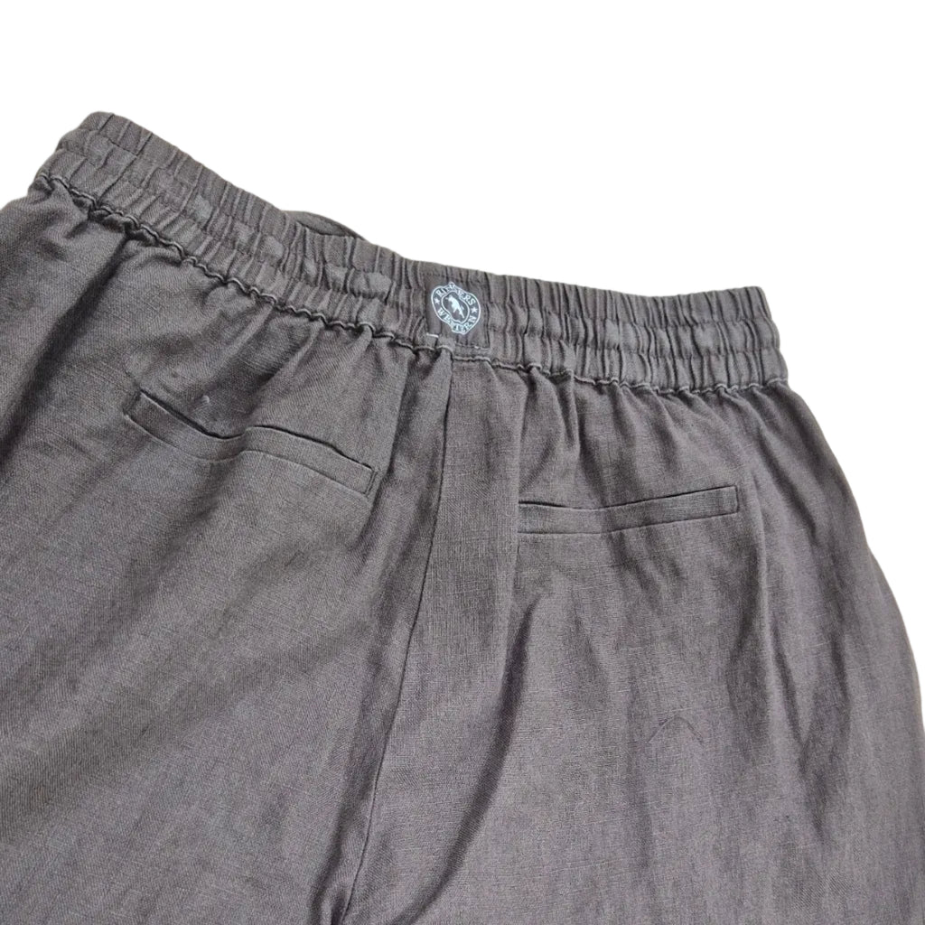 Ringers Western Womens Hattie Linen Drawstring Pants (225180RW)  Chocolate