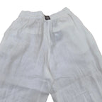 Ringers Western Womens Hattie Linen Drawstring Pants (225180RW)  White