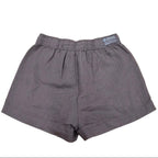 Ringers Western Womens Kinsley Linen Drawstring Shorts (225179RW) Chocolate