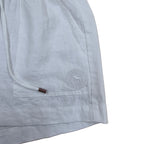 Ringers Western Womens Kinsley Linen Drawstring Shorts (225179RW)  White